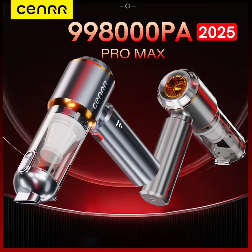 Portable Car Vacuum Cleaner – Cordless | Handheld | Powerful | CraftCarPro™
