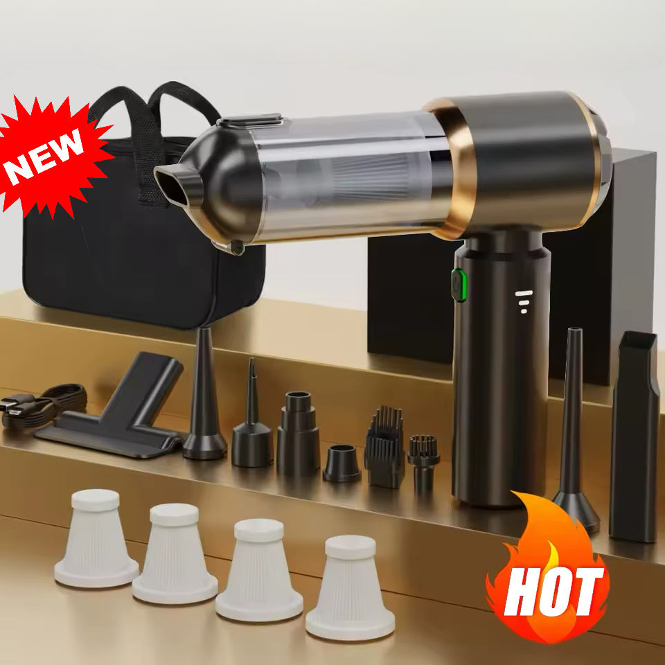 Portable Car Vacuum Cleaner – Cordless | Handheld | Powerful | CraftCarPro™