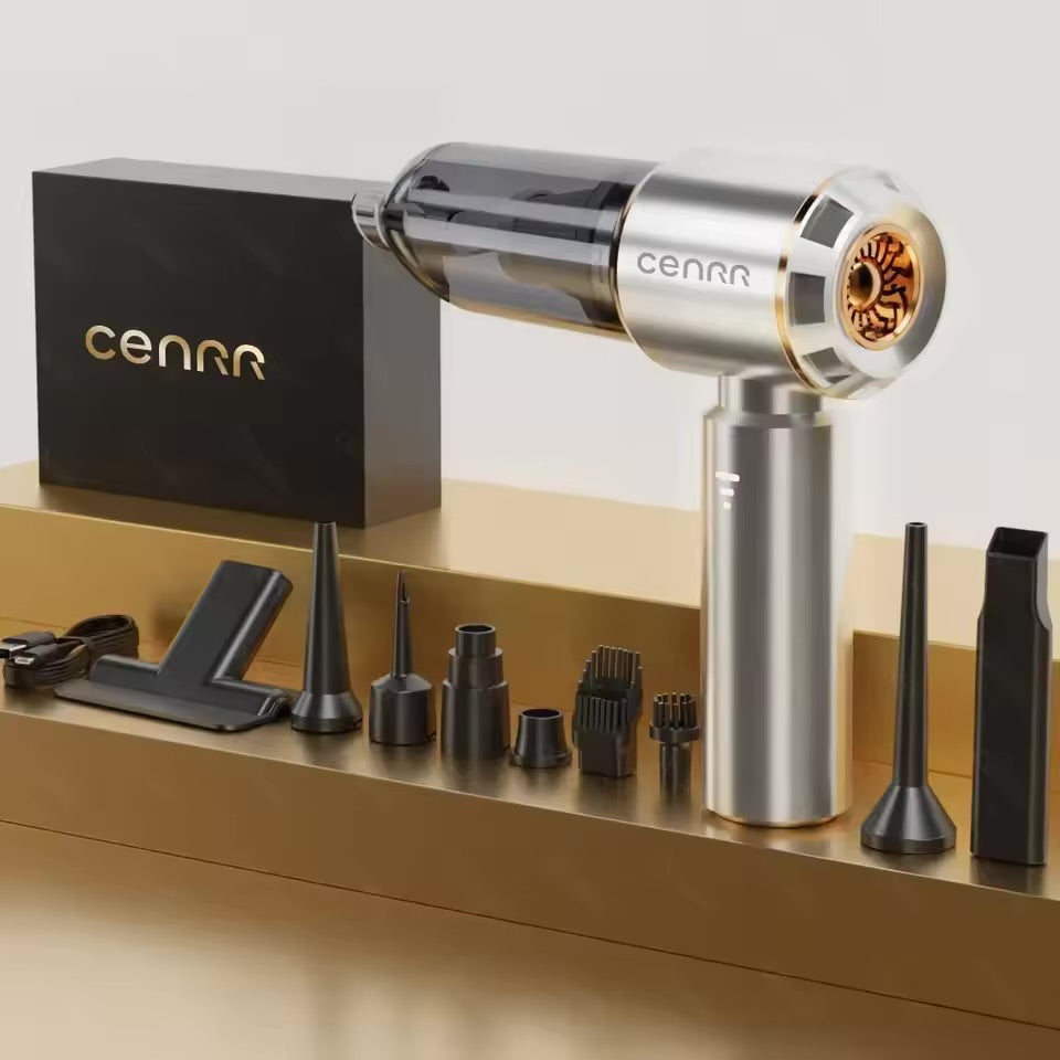 Portable Car Vacuum Cleaner – Cordless | Handheld | Powerful | CraftCarPro™