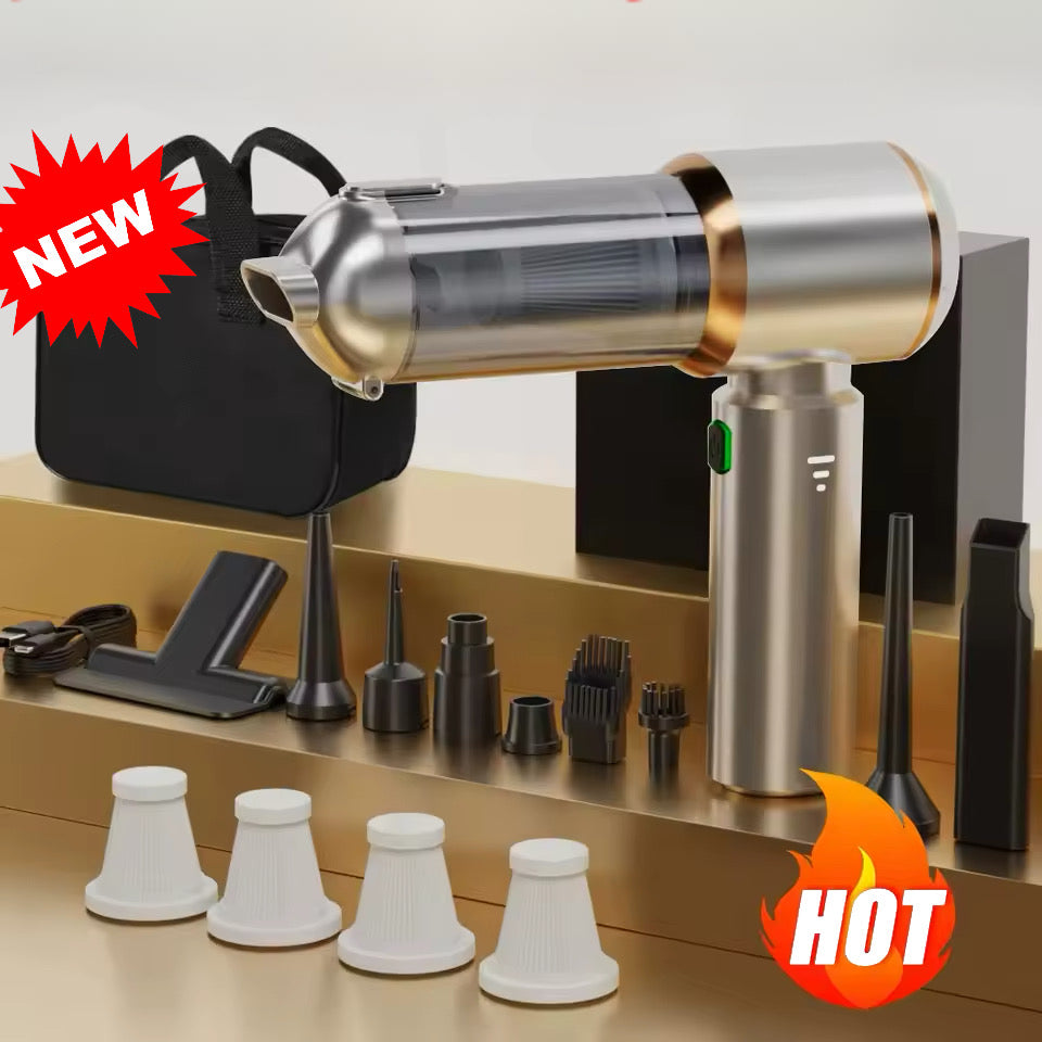 Portable Car Vacuum Cleaner – Cordless | Handheld | Powerful | CraftCarPro™