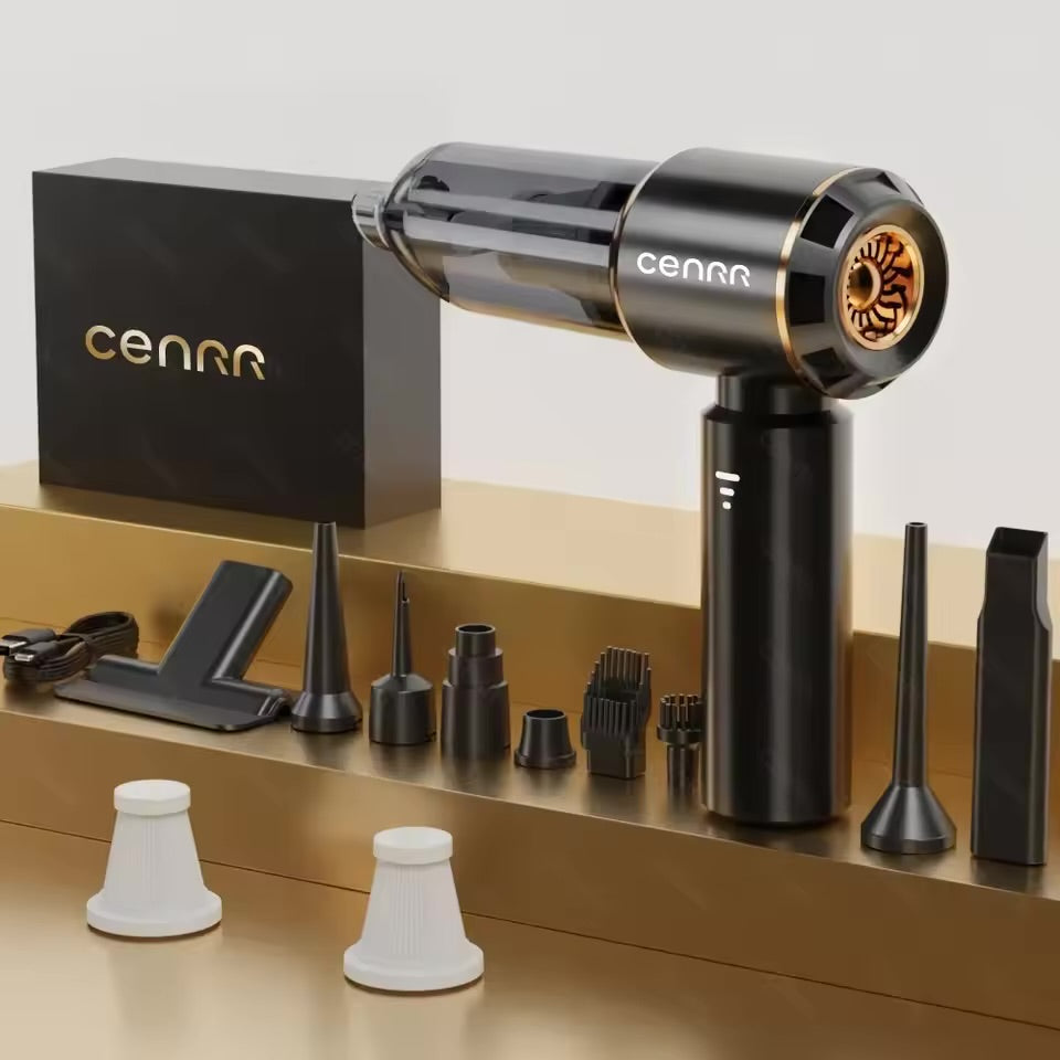 Portable Car Vacuum Cleaner – Cordless | Handheld | Powerful | CraftCarPro™