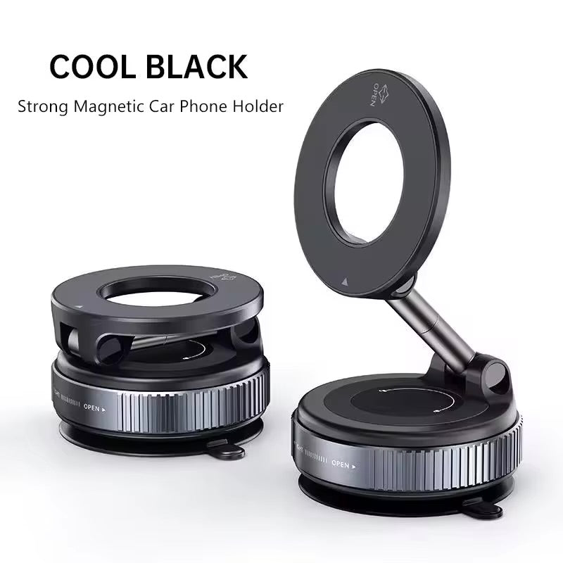 Magnetic Car Phone Holder — 360° Foldable, Multi-Angle