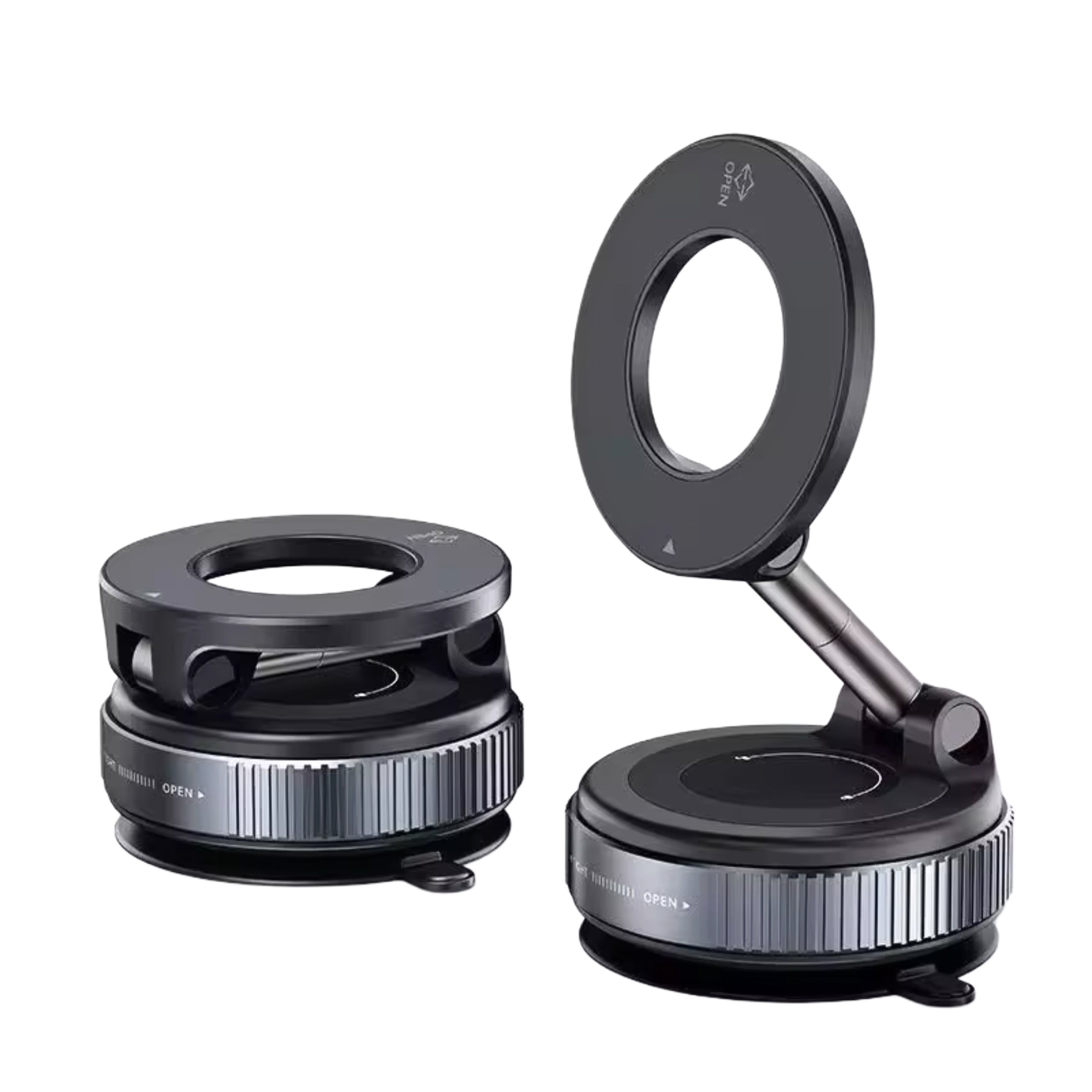 Magnetic Car Phone Holder — 360° Foldable, Multi-Angle